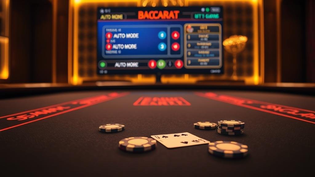เปรียบเทียบการเล่นบาคาร่าแบบออโต้และแบบปกติ