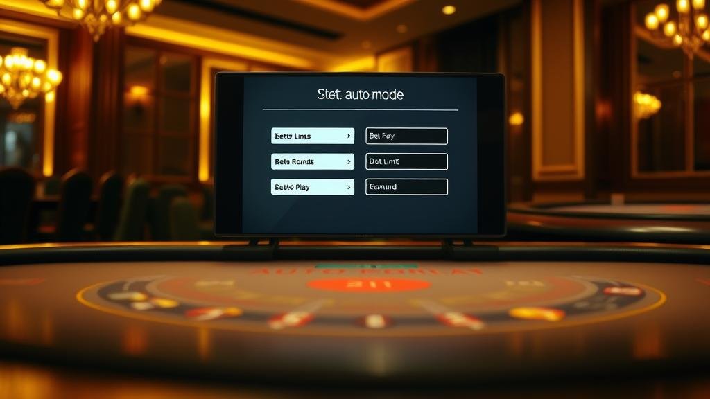 การเล่นบาคาร่าด้วยโหมดออโต้บนมือถือ