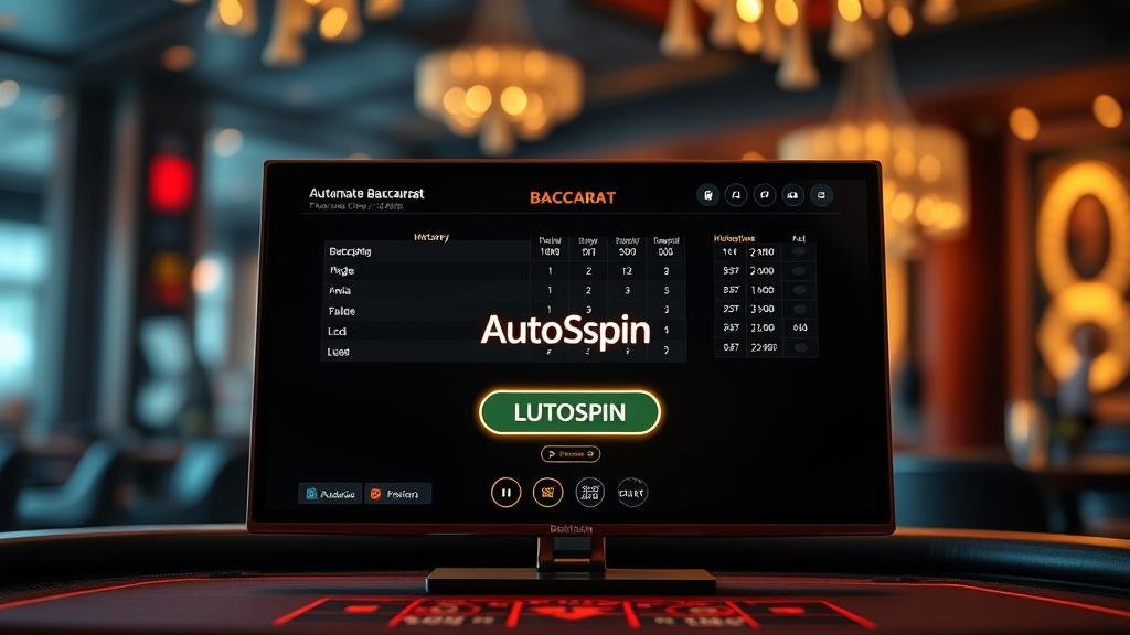 การตั้งค่าบอทบาคาร่าออโต้บนเว็บตรง