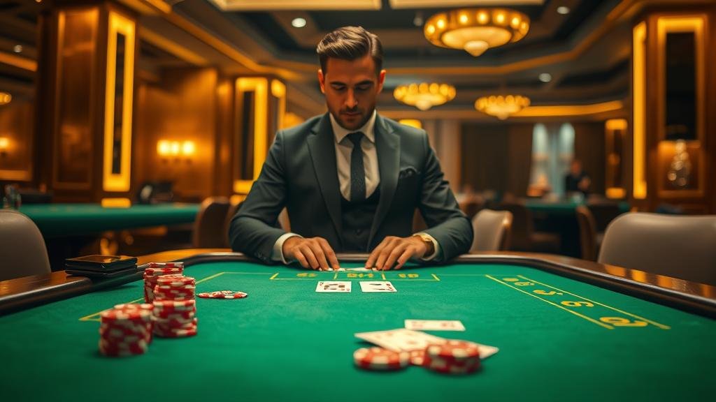 อินเทอร์เฟซเกมบาคาร่าสดบนมือถือ