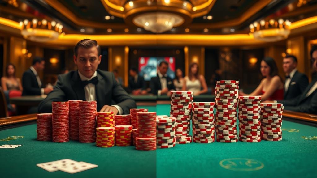 ตารางแสดงอัตราจ่ายบาคาร่า: เสมอ, ไพ่คู่, เจ้ามือ