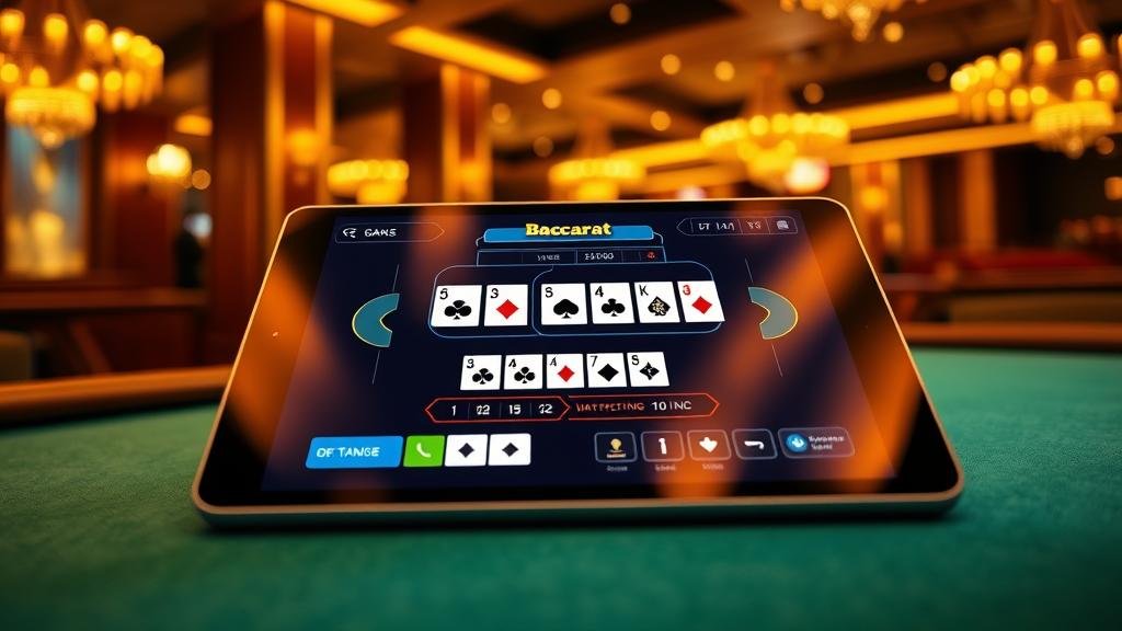 ตัวอย่างเค้าไพ่บาคาร่า: มังกร, ปิงปอง, สามตัด