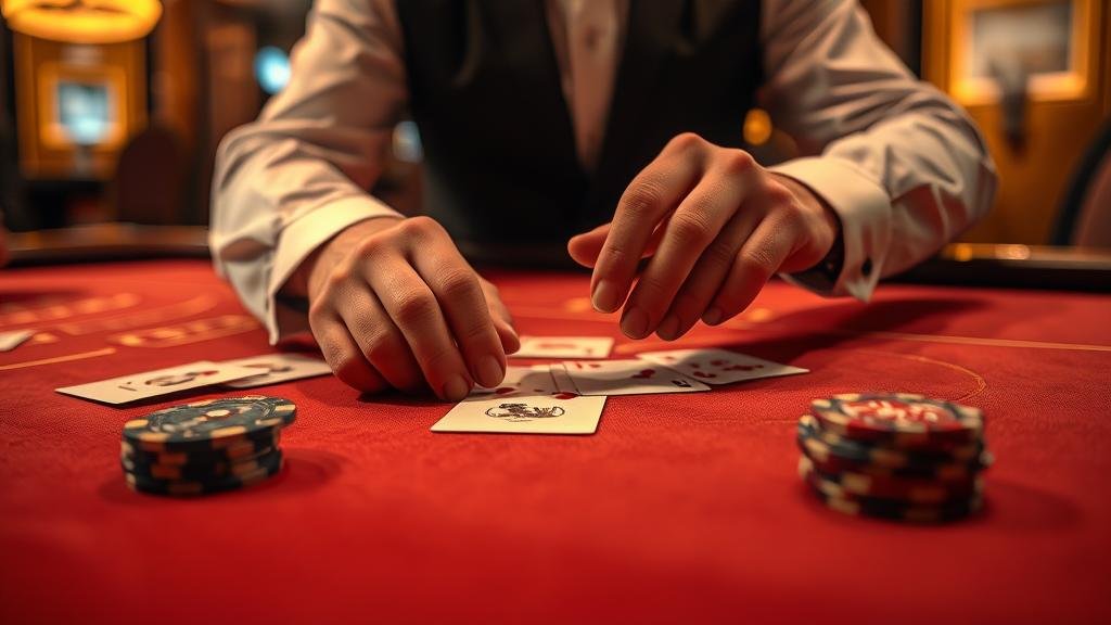 หน้าจอแสดงผลเกมบาคาร่าสด