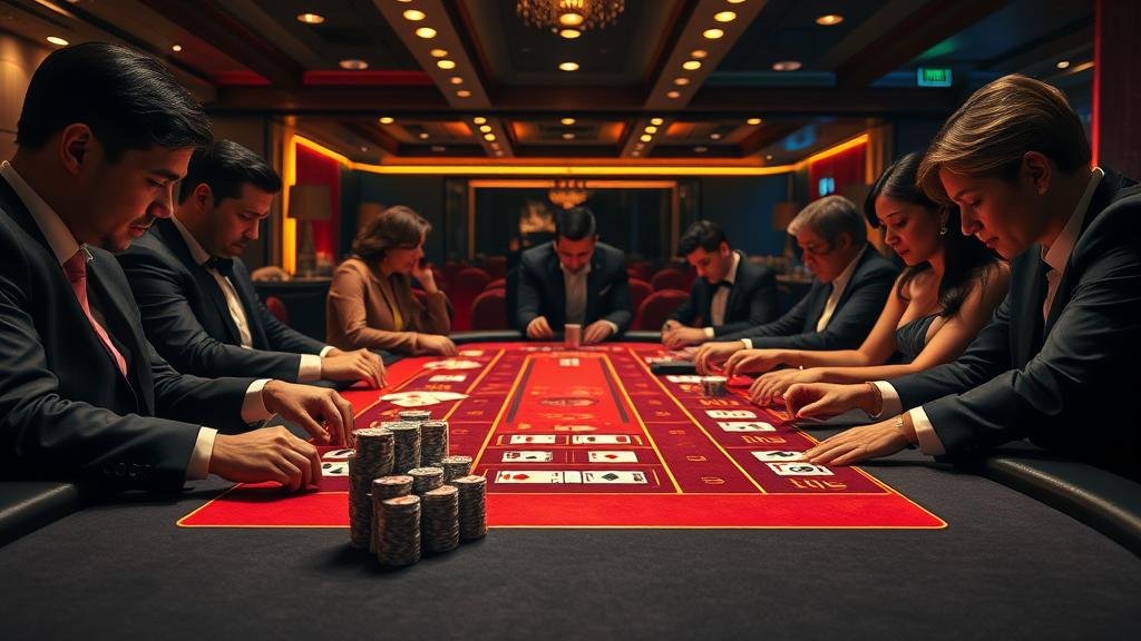 แผนผังการอ่านเค้าไพ่บาคาร่า