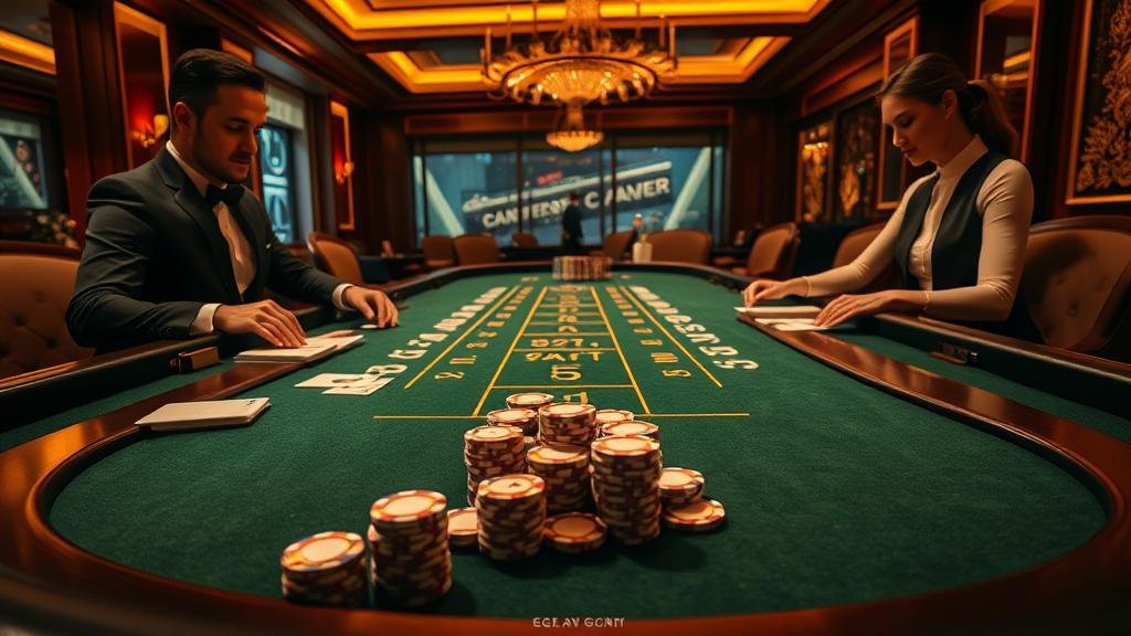 หน้าจอเกมบาคาร่าสดจากค่ายดัง