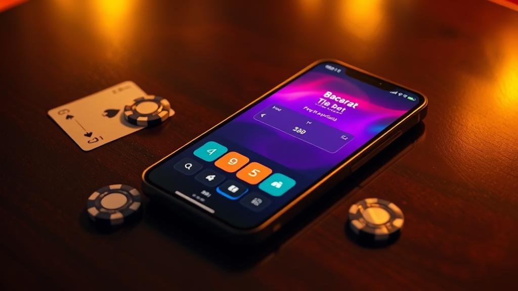 การวิเคราะห์เค้าไพ่บาคาร่าบนแท็บเล็ต