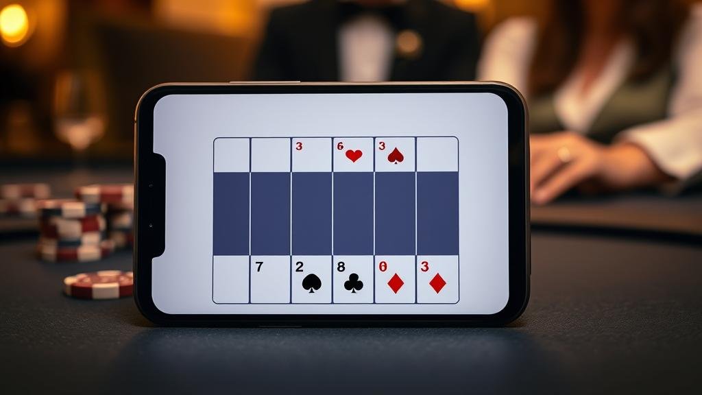 การดูสถิติบาคาร่าบนเดสก์ท็อป