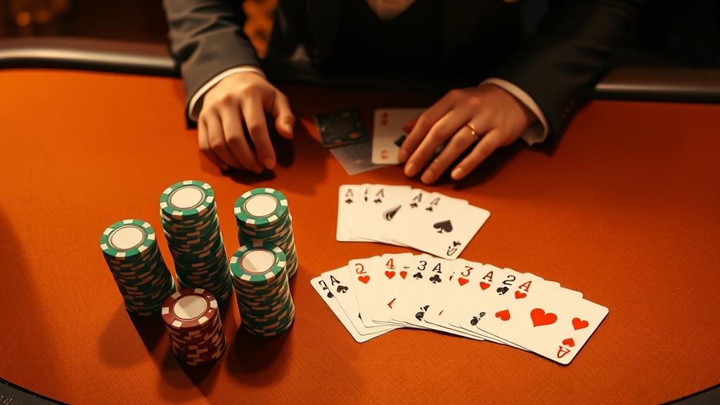 ภาพหน้าจอเกมบาคาร่าสดจาก Dream Gaming