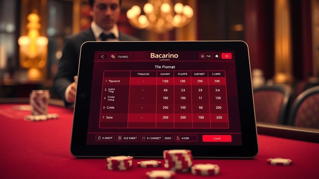 การวางแผนการเงินในการเล่นบาคาร่า AE Casino บนแท็บเล็ต