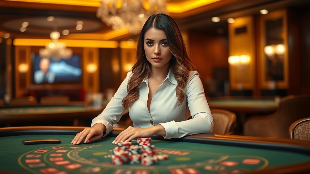 หน้าจอเกมบาคาร่า DG Casino ทันสมัย