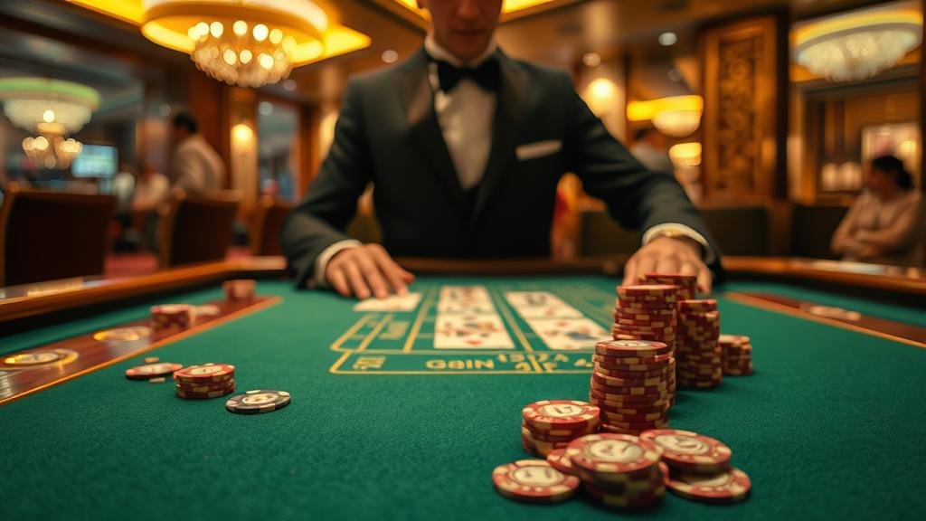 หน้าจอเกมบาคาร่า DG Casino สำหรับผู้เล่นทุนน้อย