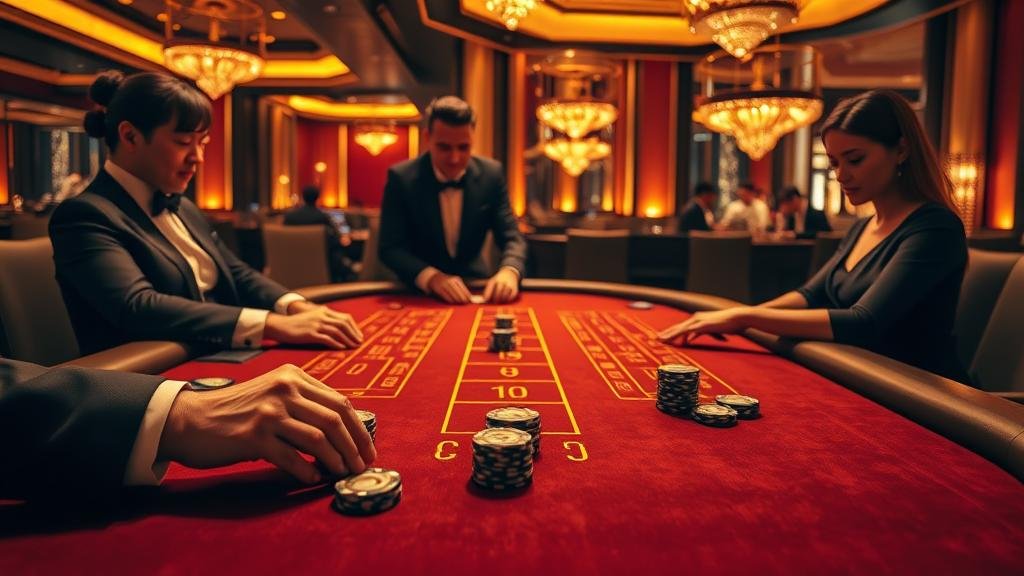 การทดสอบสูตรบาคาร่าแบบมาร์ติงเกลบนแท็บเล็ต