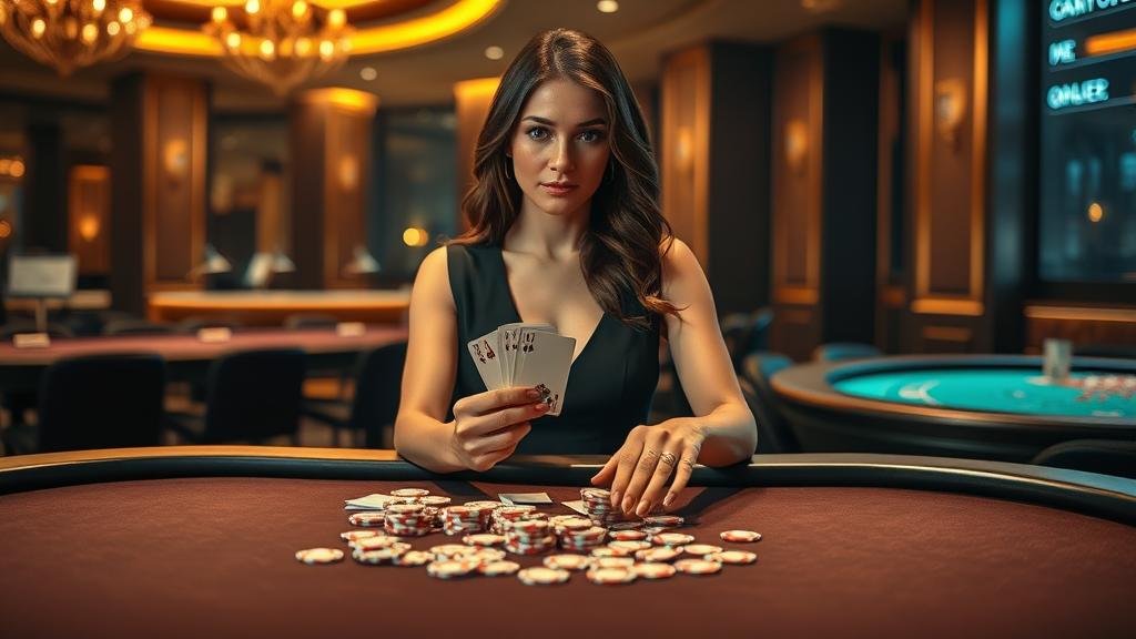 การวางเดิมพันบาคาร่าด้วยชิปคาสิโน