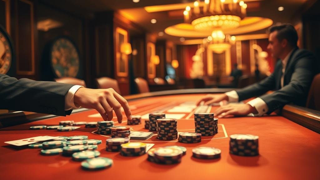 การอ่านเค้าไพ่บาคาร่าบนแท็บเล็ต