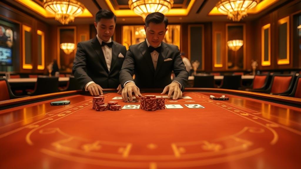 หน้าจอเกมบาคาร่าออนไลน์พร้อมสถิติ