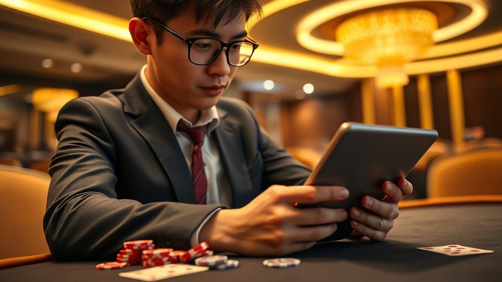 กราฟแสดงการคุมงบการเล่นบาคาร่า