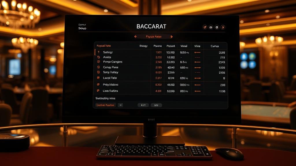เทคนิคตั้งค่าอัตราจ่ายบาคาร่า: ควบคุมงบและอ่านเค้าไพ่ให้ชนะยั่งยืน