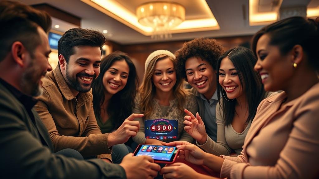 หน้าจอเกมบาคาร่า Big Gaming บนแท็บเล็ต