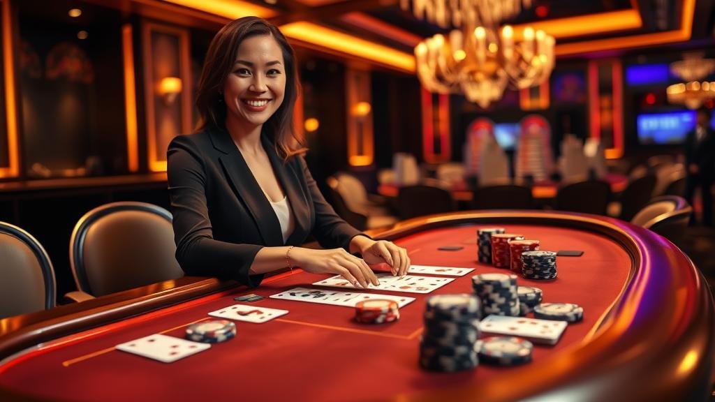 โต๊ะบาคาร่า Ezugi บรรยากาศหรูหรา