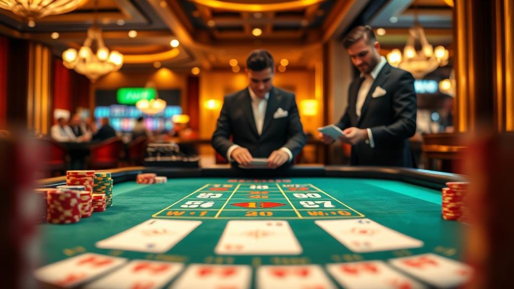 โต๊ะบาคาร่าสดจาก AE Casino