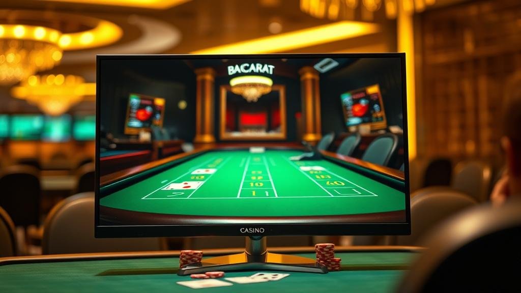 การวางเดิมพันบาคาร่าไลฟ์สดบนแท็บเล็ต