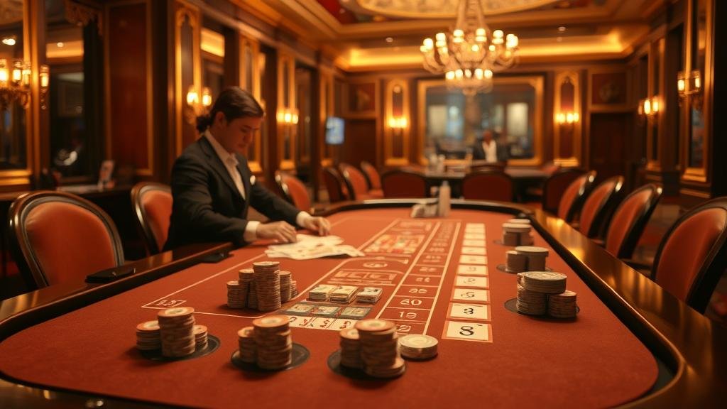 การวางเดิมพัน Super Six ในเกมบาคาร่า