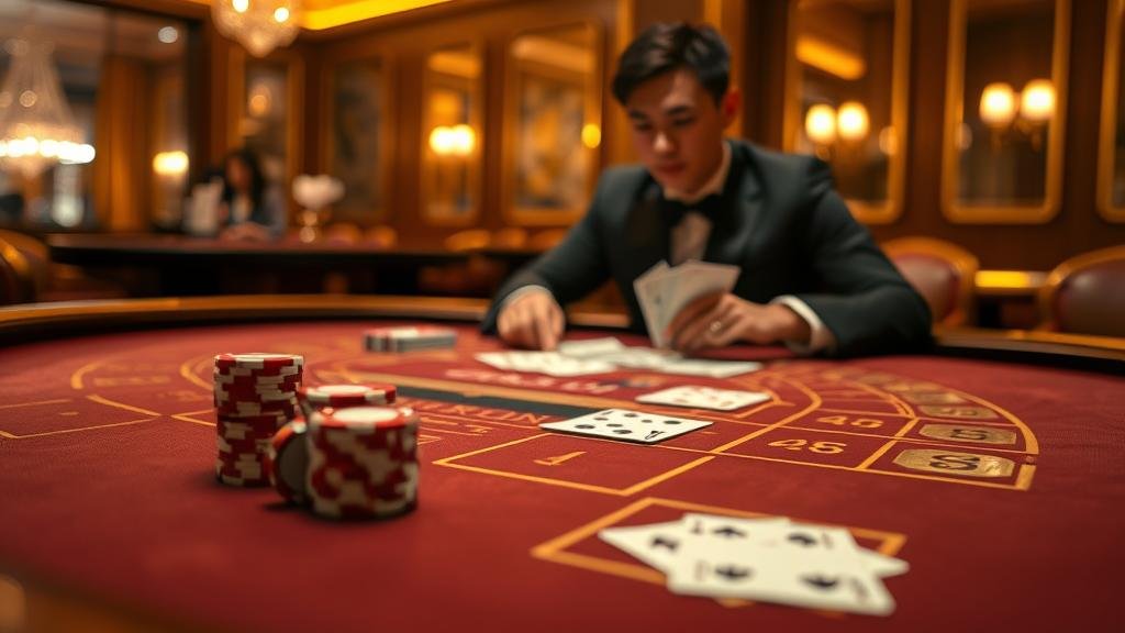 หน้าจอเดสก์ท็อปเกมบาคาร่าจาก Playtech