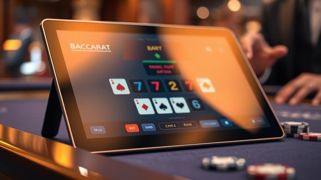 การใช้สูตรบาคาร่าบนมือถือ