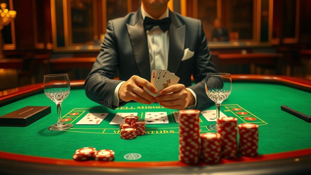 ตัวอย่างเค้าไพ่สามตัดในบาคาร่า