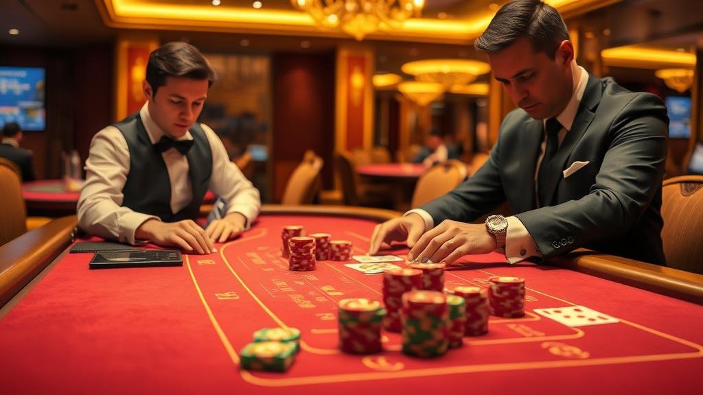 หน้าจอเกมบาคาร่าจากค่ายชั้นนำ