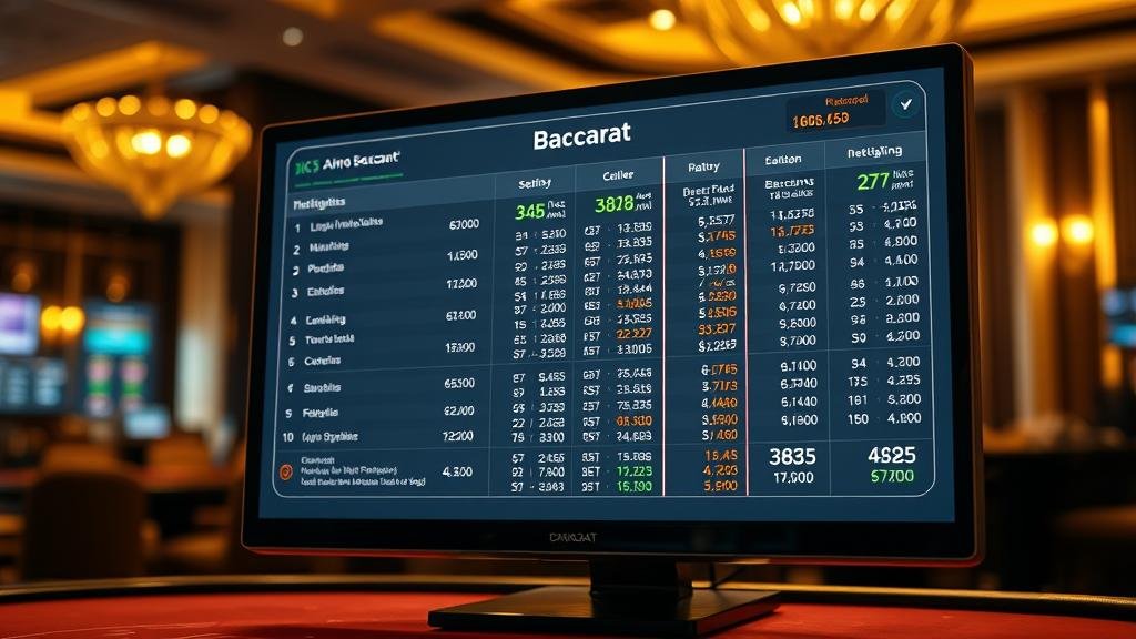 ตัวอย่างเค้าไพ่บาคาร่า สองตัด