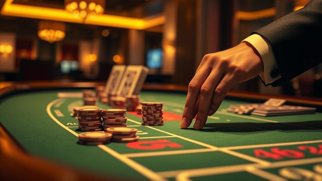 หน้าจออินเทอร์เฟซเกมบาคาร่าออนไลน์