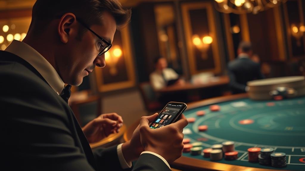 การวางเดิมพันบาคาร่าเจ้ามือบน iOS