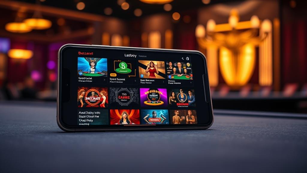 การวางเดิมพันผู้เล่นบาคาร่าบน iPhone