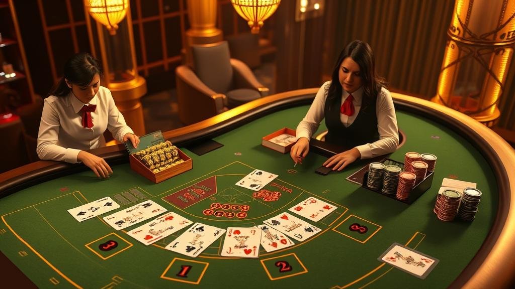 การวางเดิมพันเจ้ามือในเกมบาคาร่า