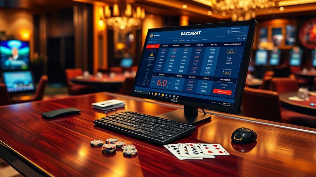 เล่นบาคาร่าบนคอมพิวเตอร์และมือถือ