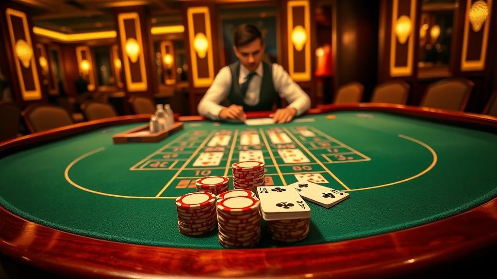 หน้าจอเกมบาคาร่า WM Casino