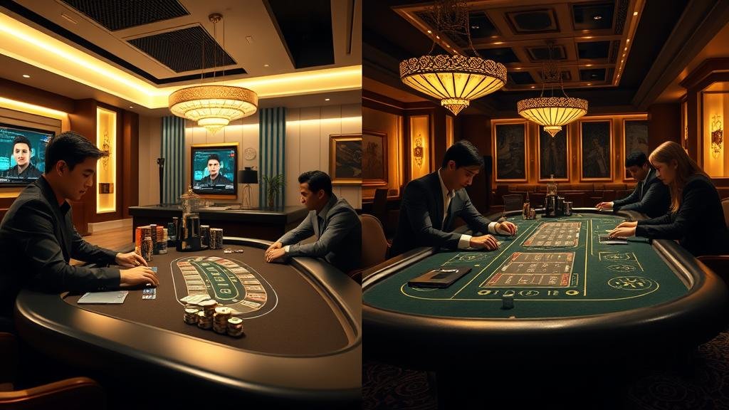 เปรียบเทียบบาคาร่าจากค่าย Evolution Gaming และ Asia Gaming