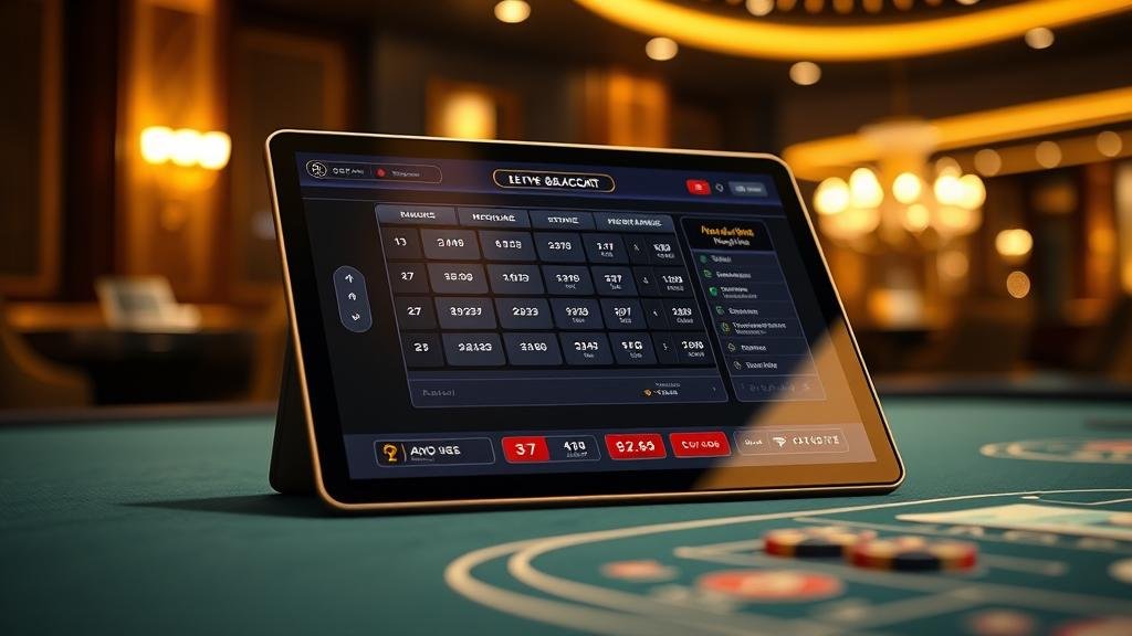 ภาพอินโฟกราฟิกแสดงกลยุทธ์การเดินเงินบาคาร่า