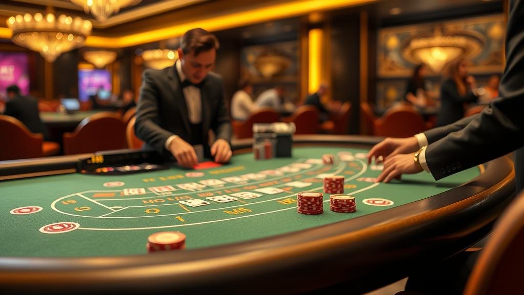 ดีลเลอร์สาวสวยจาก AE Casino