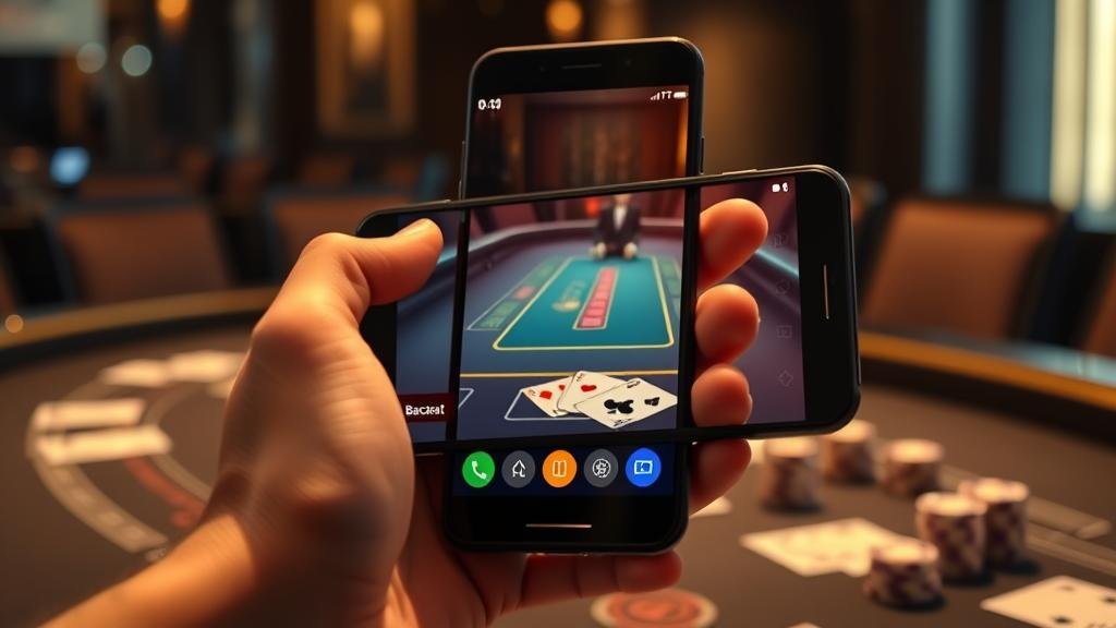 การเล่นบาคาร่า AE Casino บน iOS