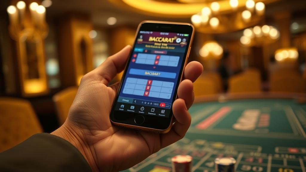 การอ่านเค้าไพ่บาคาร่าบนมือถือ