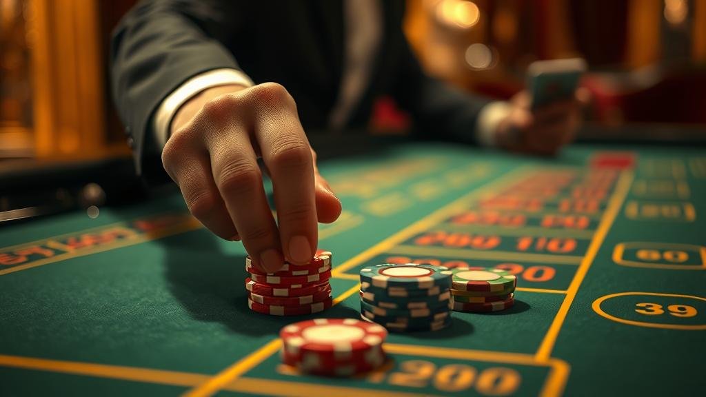 อินเทอร์เฟซเกมบาคาร่าบนมือถือ