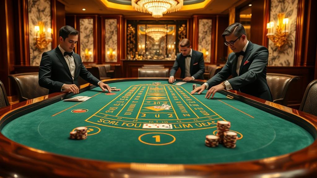 ภาพประกอบเค้าไพ่ปิงปองและเค้าไพ่มังกรในบาคาร่า