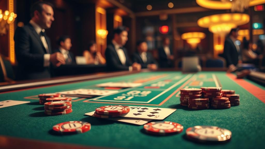 หน้าจอเกมบาคาร่าจาก SA Gaming และ Evolution