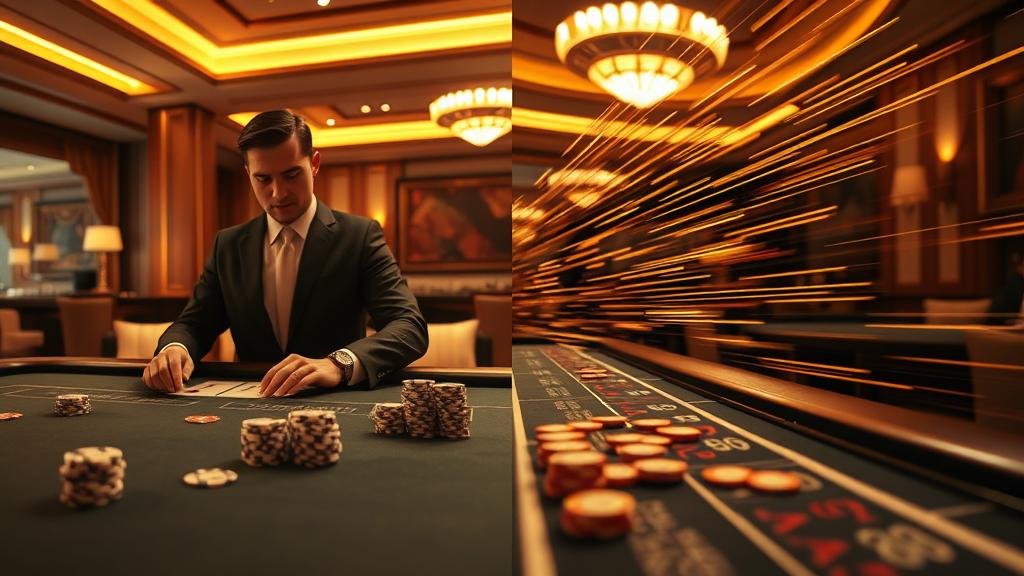 ตัวอย่างเค้าไพ่ปิงปองในบาคาร่า