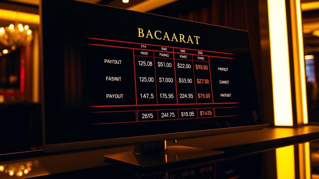 นักพนันกำลังวิเคราะห์เกมบาคาร่า