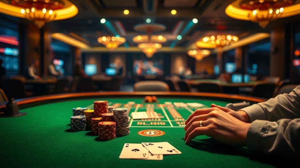 เปรียบเทียบหน้าจอเกมบาคาร่า AE และ SA Gaming