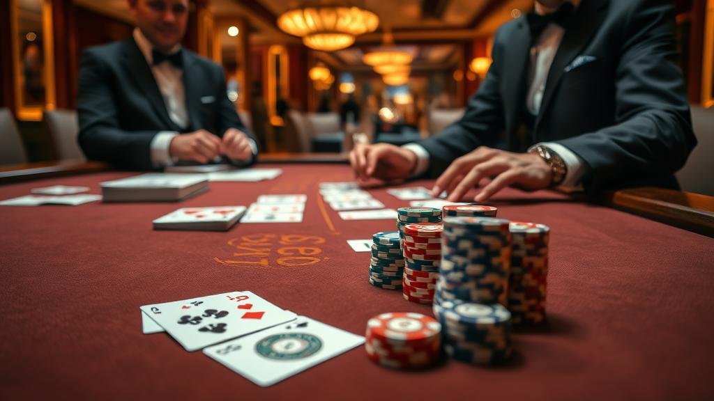 เปรียบเทียบหน้าจอเกมบาคาร่า วัววัว จากค่าย SA และ Playtech