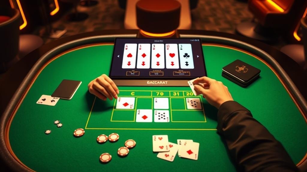 ภาพประกอบกลยุทธ์การเดินเงินบาคาร่า